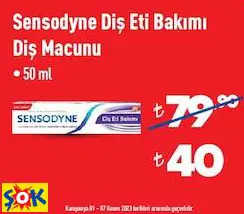 SENSODYNE DİŞ ETİ BAKIMI DİŞ MACUNU • 50 ML